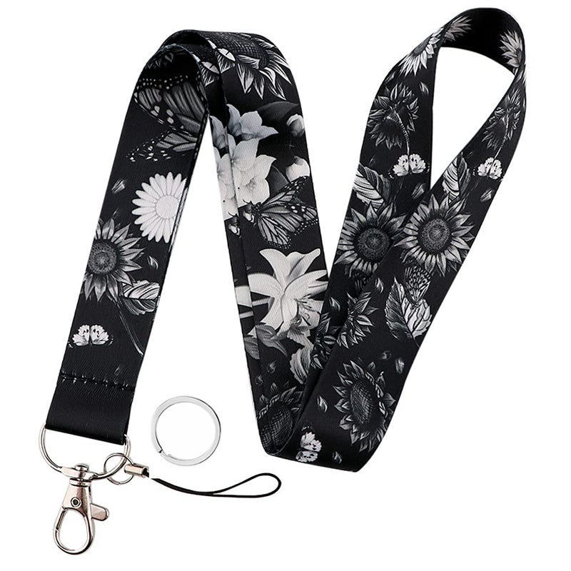 Yiflin Cute Neck Lanyard for Keys  Wallet  Id Card Holder  Cool Keychain Lanyard for Women  Men  Teacher